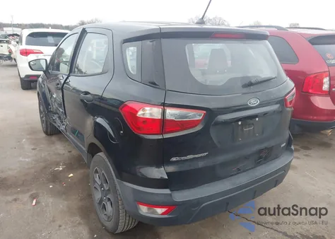 2018 Ford Ecosport S from USA, damaged, VIN MAJ3P1RE7JC212512